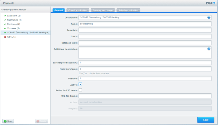 Modul Konfiguration Shopware (2) (SÜ)