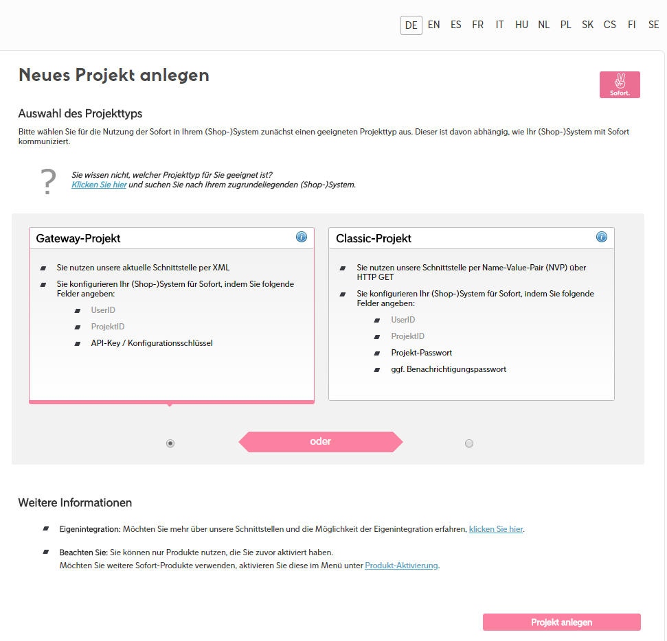 Projektanlage_Gateway